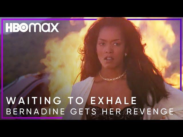 Angela Basset as Bernadine Getting Revenge | Waiting To Exhale | HBO Max