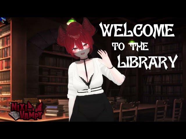 Raid Intro Video! | Vampire Librarian Vtuber