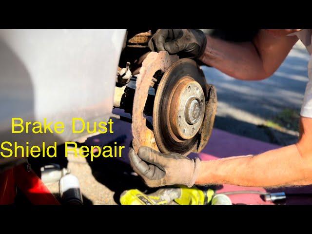 How to Change Brake Dust Shield Peugeot 206