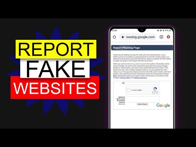 How to report fake website in Google | Nomi Tech |