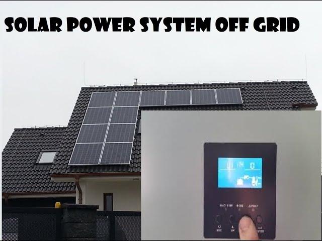 3kw Solar Panels,Inverter 48V/4000W Axpert KS-and MPP Solar Power Inverter/MPPT/Charger