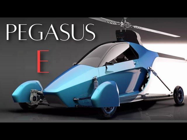 New Pegasus Flying Car Easily Travels On Road and Sky