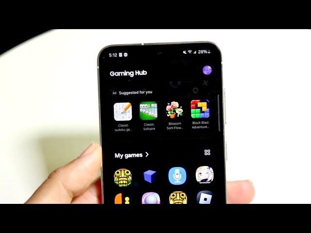 How To Remove Games From Game Launcher/Game Hub & Back Onto Home Screen On Samsung Galaxy! (2024)