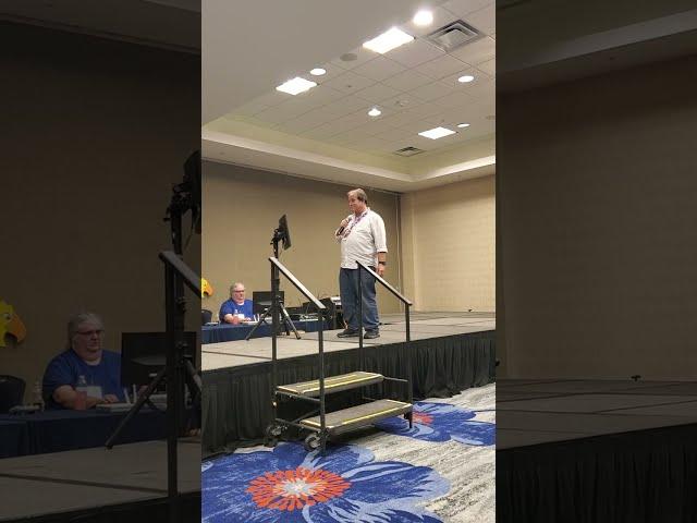 Tony Oliver singing Friday night Karaoke at Anime Festival Orlando 2023