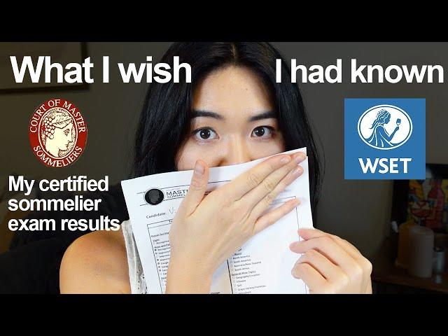 Watch this Before taking the Sommelier Exam  - The Truth about my Wine Certification