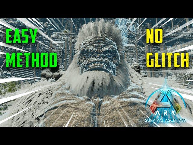 How to Kill the Megaphitecus in any Difficulty easily in Ark Survival Ascended