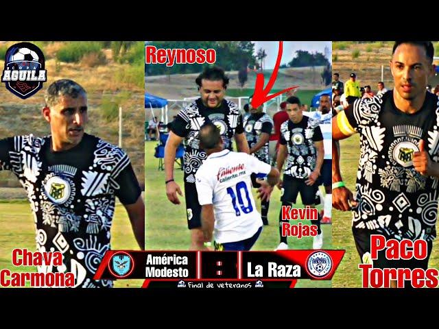 EX PROFESIONALES DAN UN JUEGAZO - Jonny Magallon, Chava Carmona y más América de Modesto vs La Raza