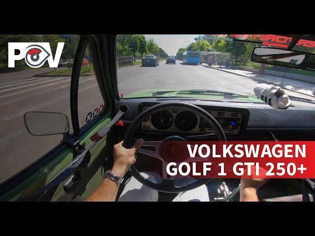 POV - Volkswagen Golf 1 GTI Gr.H 250+hp | STACS TestDrive