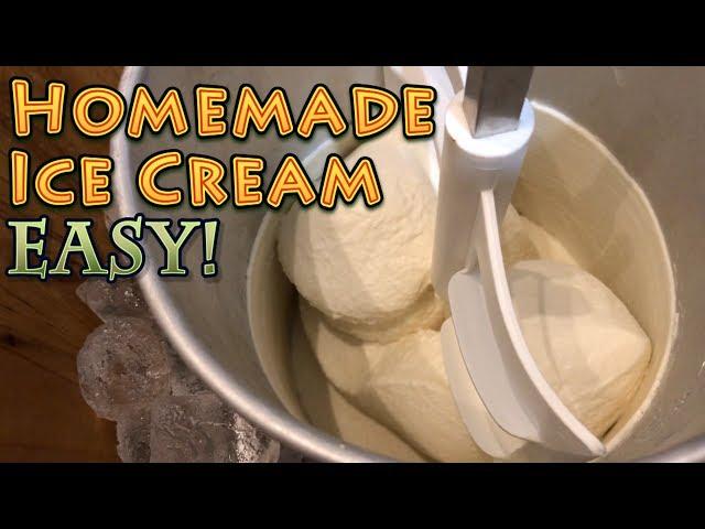 Homemade Ice Cream EASY