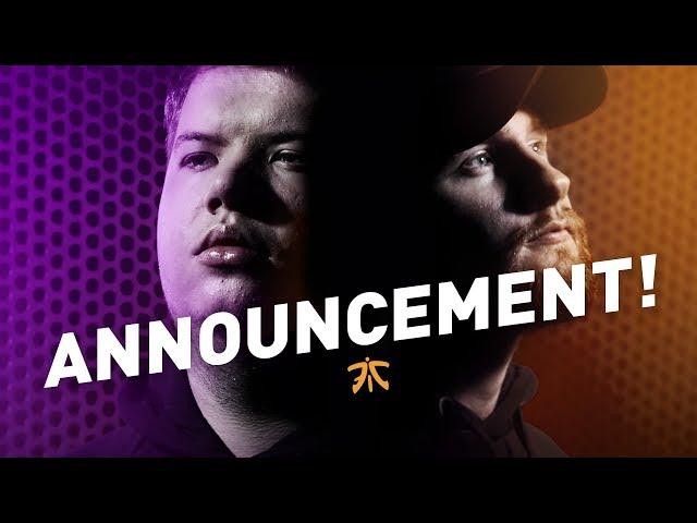 JW & KRIMZ RE-SIGN WITH FNATIC - 3 MORE YEARS