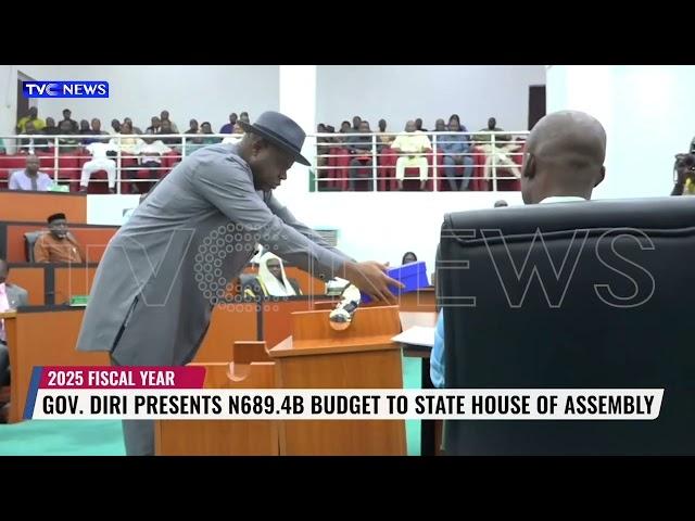 Governor Diri Presents 2025 Budget To Bayelsa State House Of Assembly