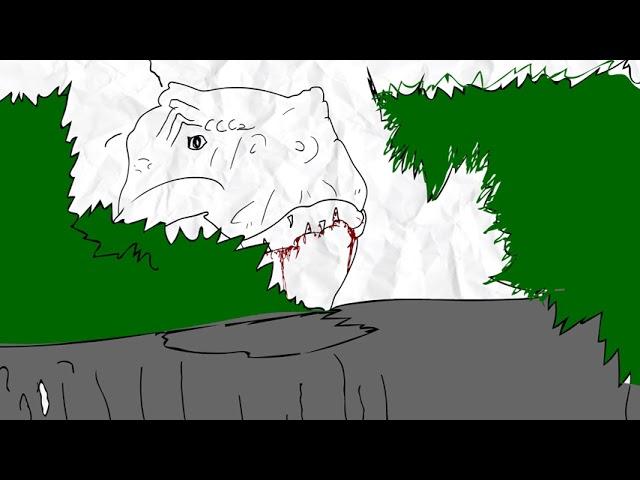 Spinosaurus vs. T-Rex Jurassic Park 3