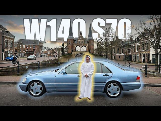 EVERYTHING BLUE ON BLUE! - Mercedes-benz W140 S70 AMG, 1 of approximately only 18