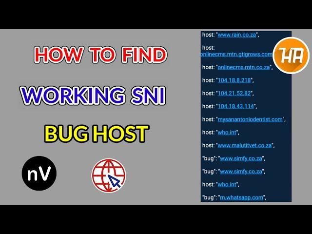 How to find a working SNI | bug host finding | Saver Name Indication