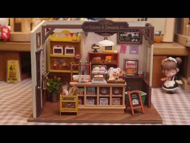 Becka's Baking House Miniature Dollhouse #diy #miniature #crafts #dollhouse