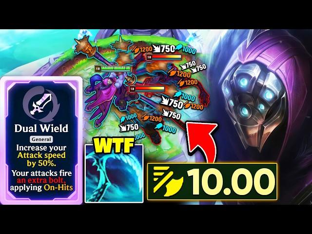 This Jax setup should not even be legal... (10.00 ATTACK SPEED) and that's not a typo