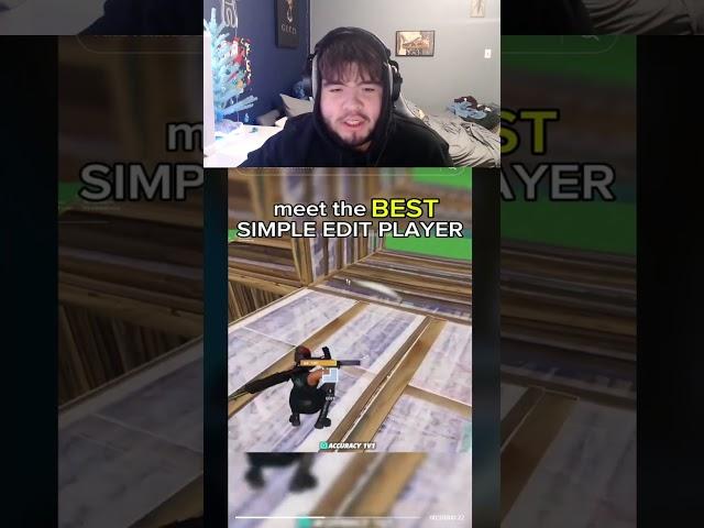 Meet Fortnite's #1 Simple Edit Player
