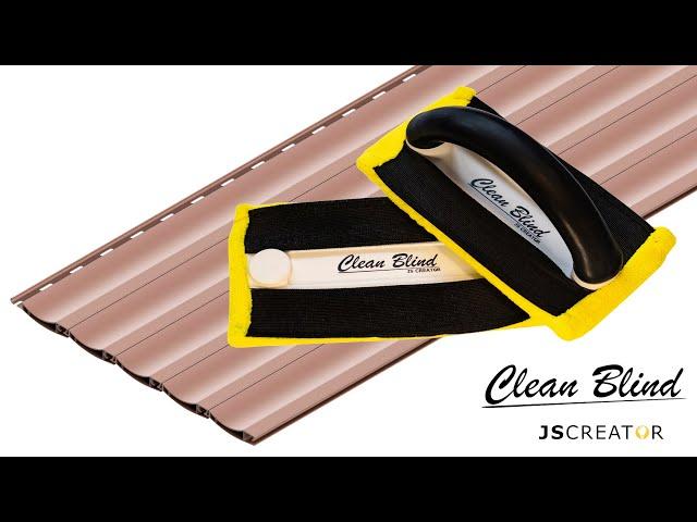 Clean Blind   Test 1 ( PULIZIA TAPPARELLE IN ALLUMINIO da 36 mm all'interno )