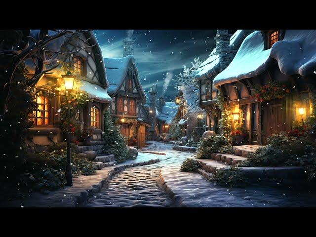 Winter in The Shire - Music & Ambience (With Scenery Change)