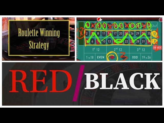 Red Black ROULETTE System .