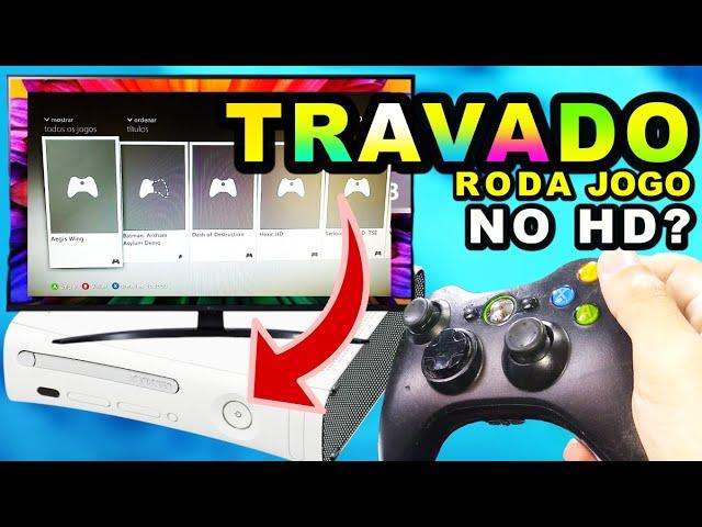 COMO INSTALAR GAMES PELO HD EM XBOX TRAVADO OU DESTRAVADO  VIA USB HD EXTERNO OU PENDRIVE