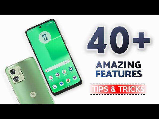 Moto G64 5G Tips & Tricks | 40+ Special Features - TechRJ