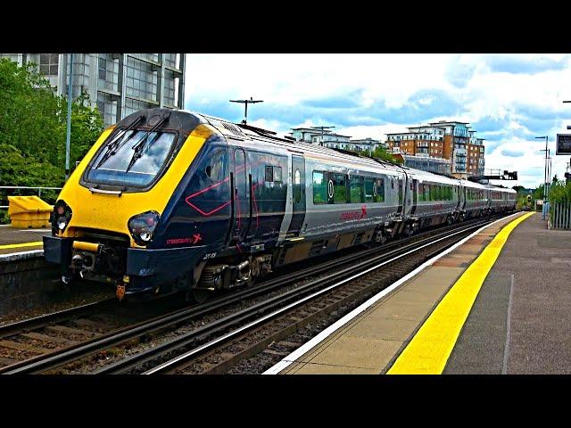 Trains at Basingstoke Station - 16/06/24