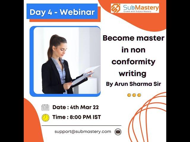 Become Master In Nonconformity Writing .