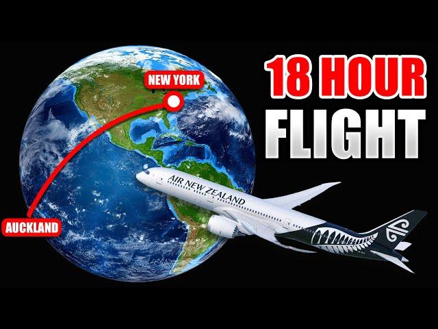 18 Hours NYC to New Zealand (WORLD’S LONGEST FLIGHTS)