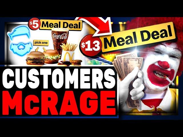 McDonalds BLASTED For LYING About $5 Meal & Charging Customers TRIPLE That!