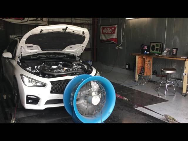 540whp Supercharged Q50s on the dyno