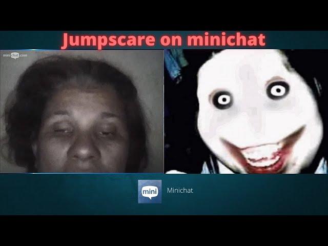 HILARIOUS JUMPSCARE on Minichat