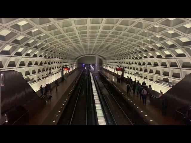 DC Metro Waterfall — Virginia Square Station