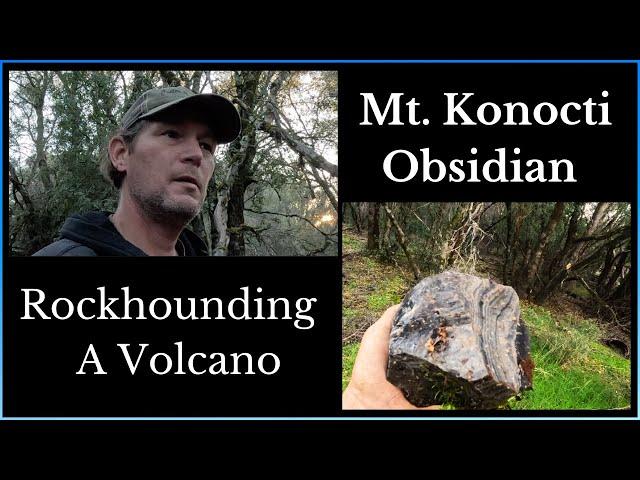 Se.8 Ep.5  Rockhounding The Local Volcano For Obsidian  - By : Quest For Details