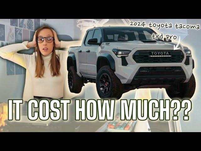 Toyota Tacoma TRD Pro 2024 | Cost to Own | Cost Breakdown