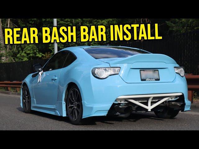 Lonzo Werks Rear Bash Bar Install On My BRZ