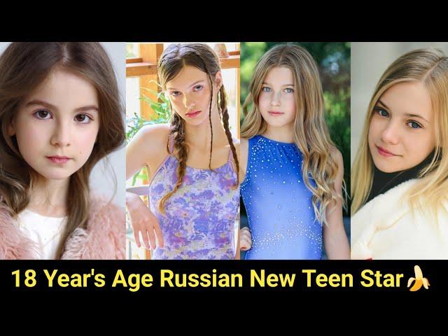 18 Years Russian New Teen Star in 2025 Top Young Teenage Love Actress Most Beautiful Love Actress