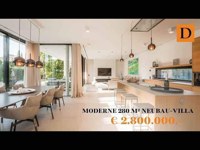 MODERNE 280 M² NEUBAU-VILLA MIT BLICK AUF DIE BUCHT VON PALMA