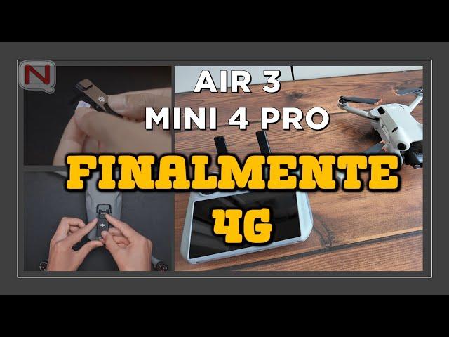 Finalmente! DJI Air 3 e Mini 4 Pro in 4G: MAI PIÙ senza SEGNALE anche in Italia!  Scopri come!