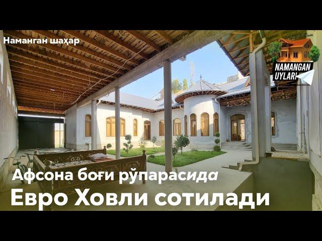 Afsona bog'i ro'parasida Yevro styledagi Hovli sotiladi #Namangan #afsona #Hovli