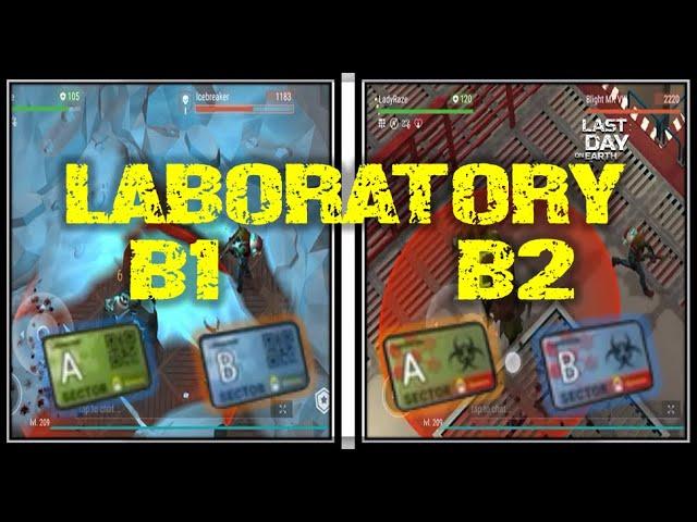 TUTORIAL: "SECTOR B1 & B2 BOSS" | OPENING LABORATORY CARDS | - Last Day On Earth: Survival