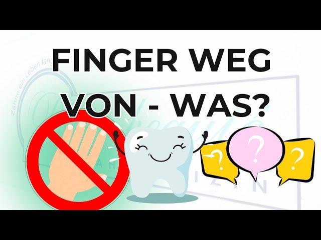 Finger weg von - was?