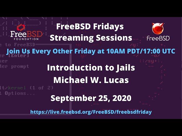 FreeBSD Fridays: Introduction to Jails