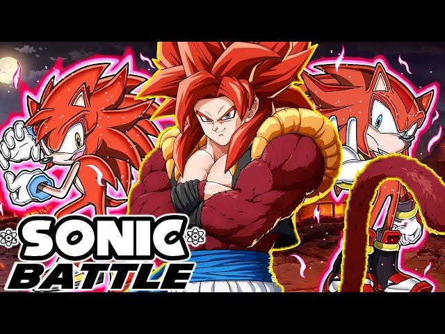 Sonic And Shadow Are LITERALLY Dragon Ball Level GODS | Sonic Battle Mugen HD