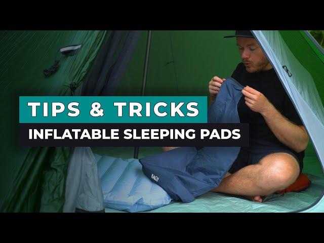 How to inflate a sleeping pad THE RIGHT WAY | BACH Tips & Tricks