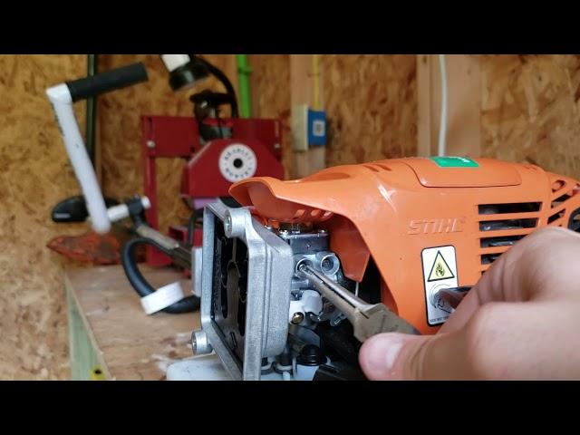 DIY make your own Stihl Carb Adjustment Tool in a pinch.. Lawn Care