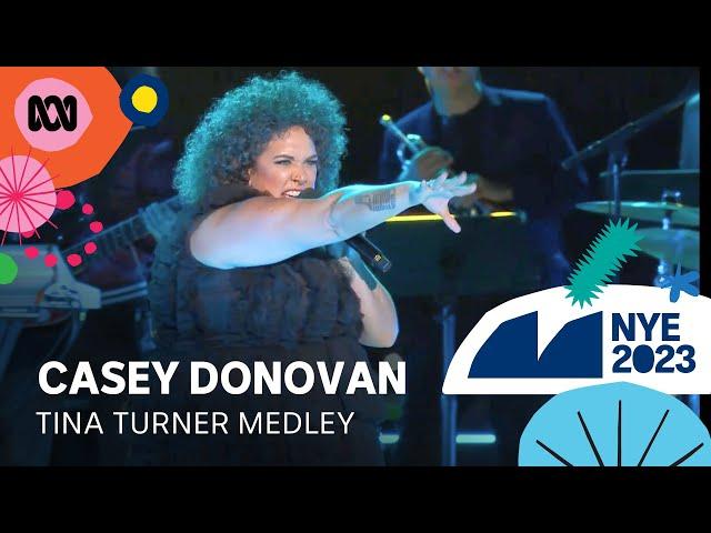 Casey Donovan - Tina Turner medley | Sydney New Year's Eve 2023 | ABC TV + iview