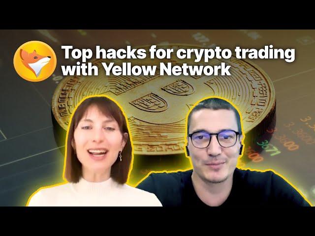 FinancialFox | Top hacks for crypto trading with Yellow Network CEO, Louis Bellet