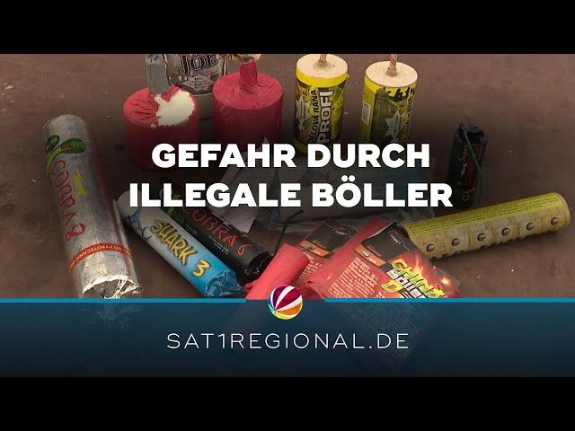 Illegale Böller: Feuerwehr demonstriert Gefahren