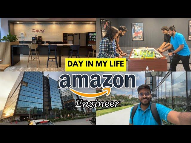 A DAY in the LIFE of a AMAZON Engineer | Exploring new ROME office Bangalore | VLOG